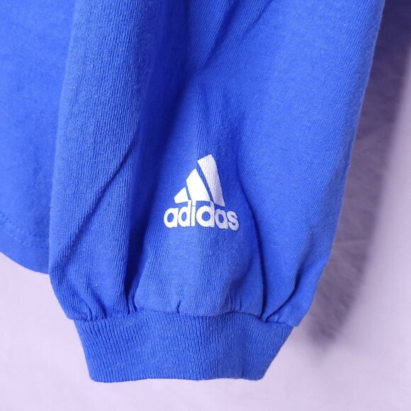 Adidas Mens UCLA Recreation T-Shirt 2XL Long-Sleeve Shirt Blue Bruins - Picture 3 of 6